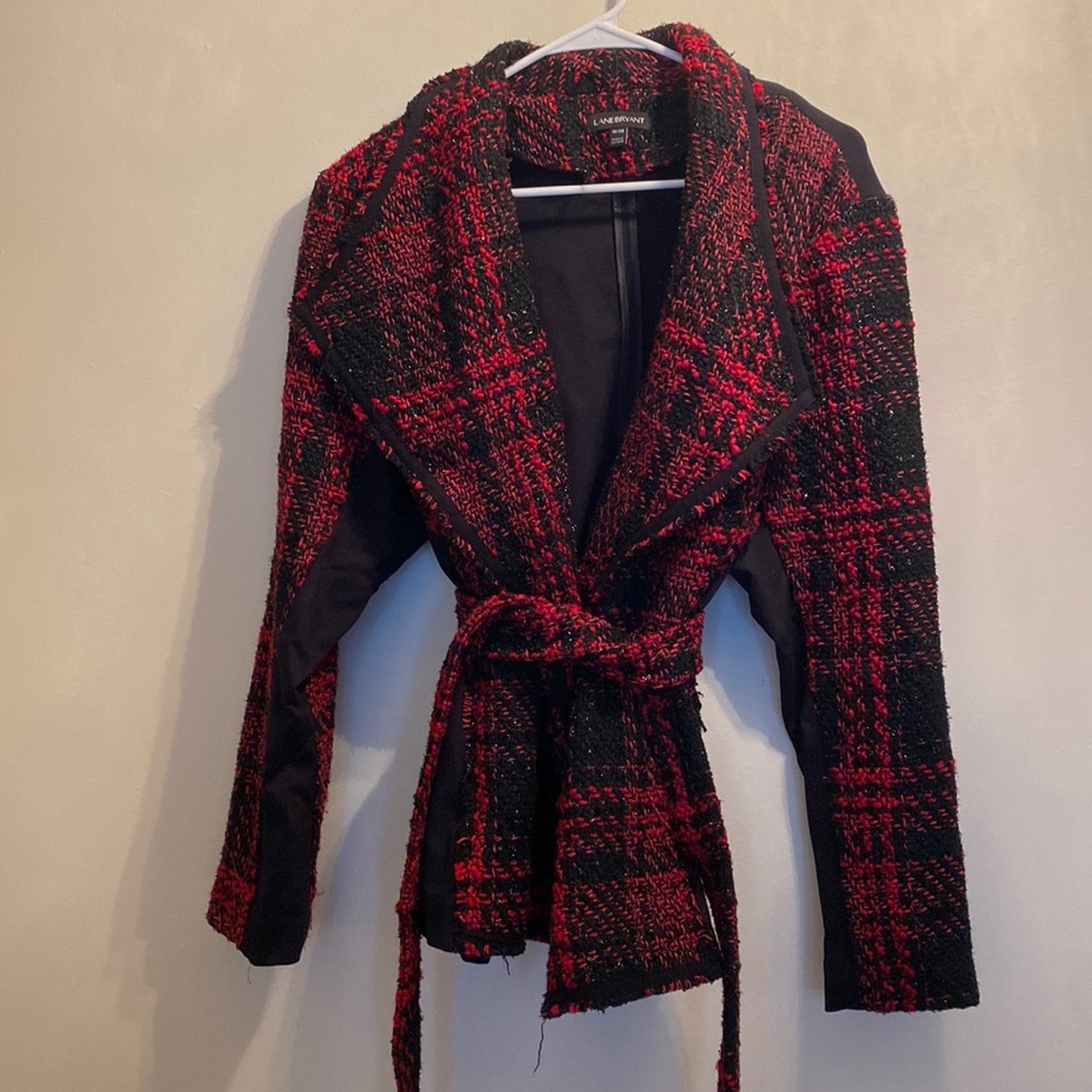 Red/Black/Sparkle jacket